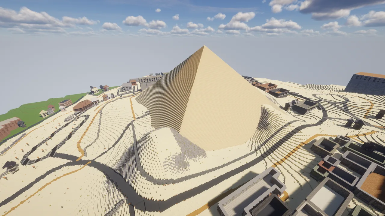 Giza Plateau — Giza Minecraft map view