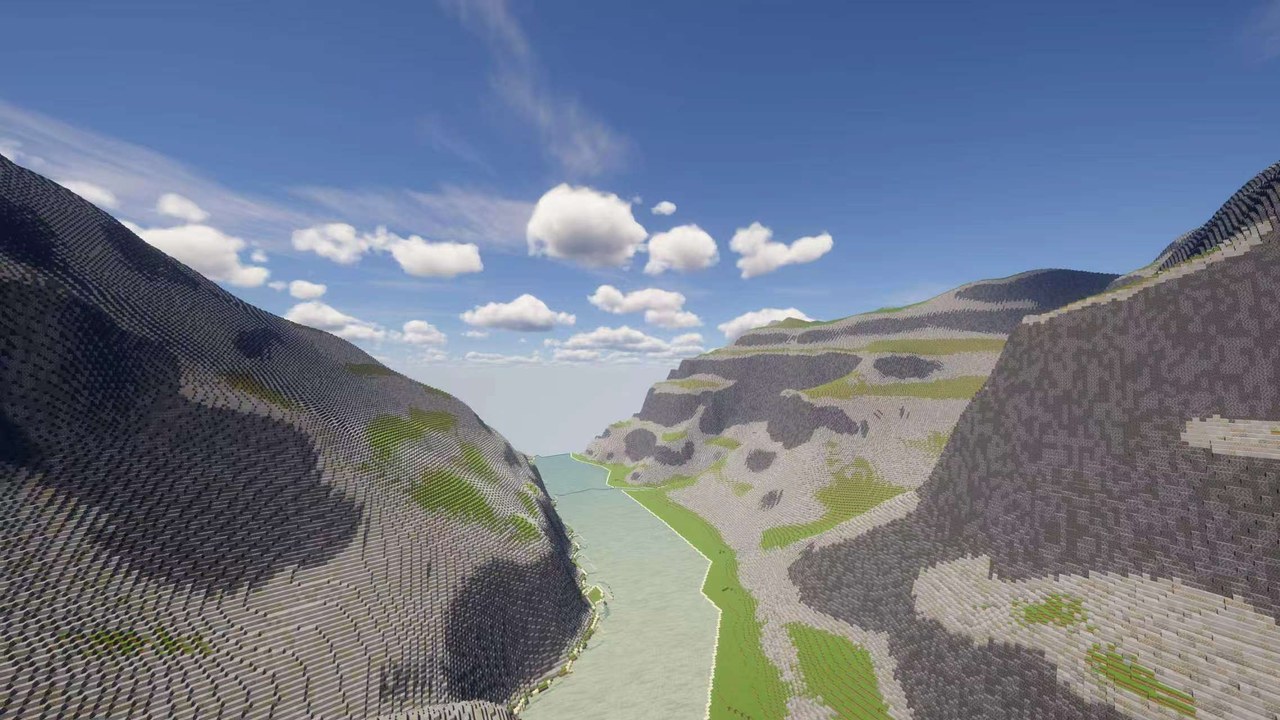 Grand Canyon Minecraft map preview