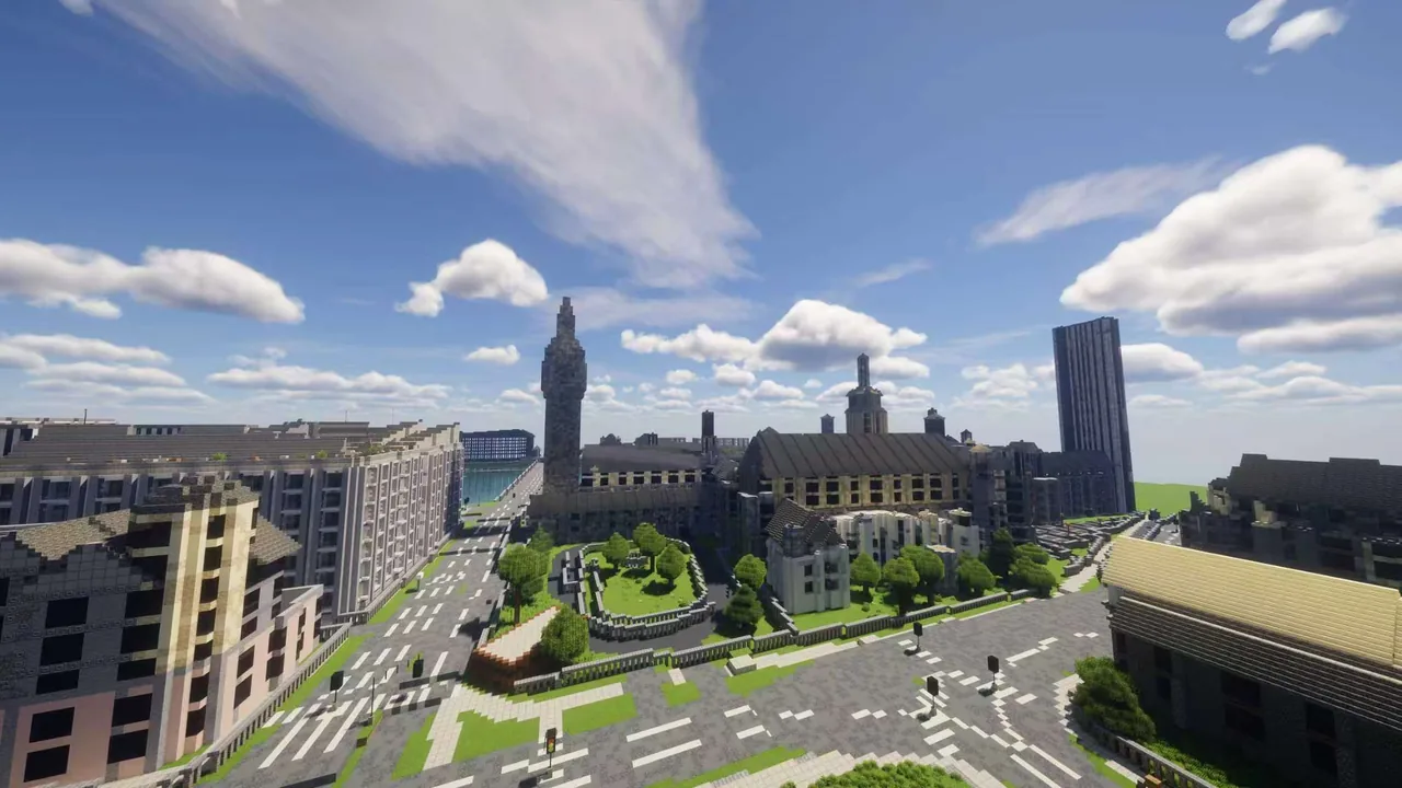 Westminster district — London Minecraft map view