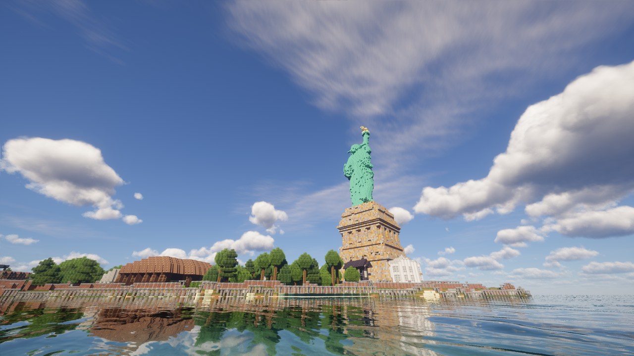 New York City Minecraft map preview